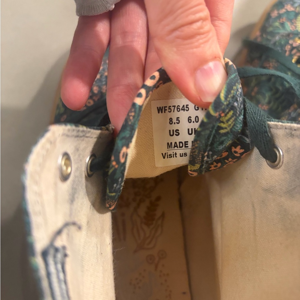 Rifle paper Keds High-Top Sneakers - Picture 3 of 3